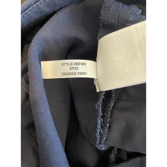 J.Crew Kate Straight High Rise Navy Dress Pants, Size 12 Style #BF-401 - Picture 5 of 5